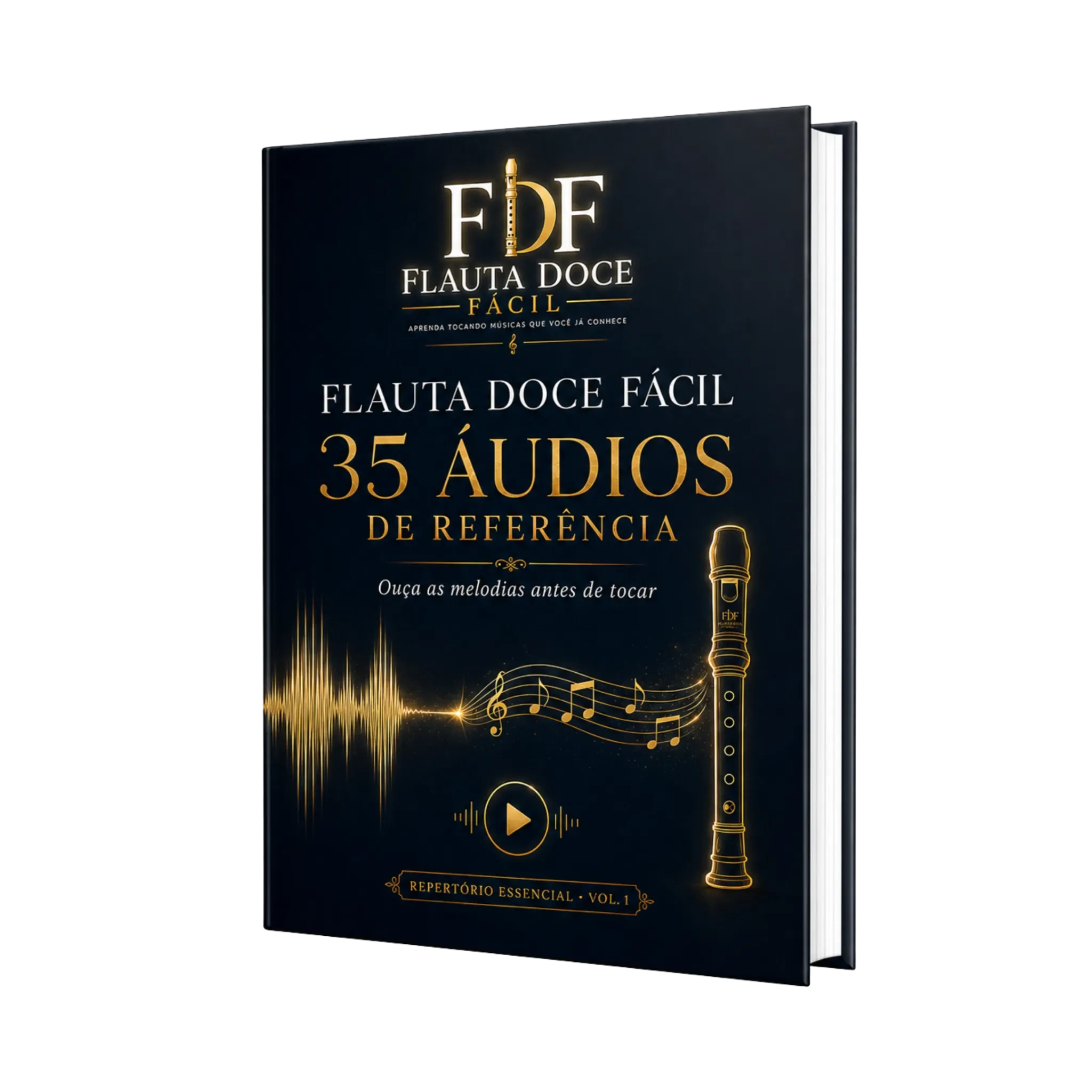 Capa de 35 Áudios de Referência