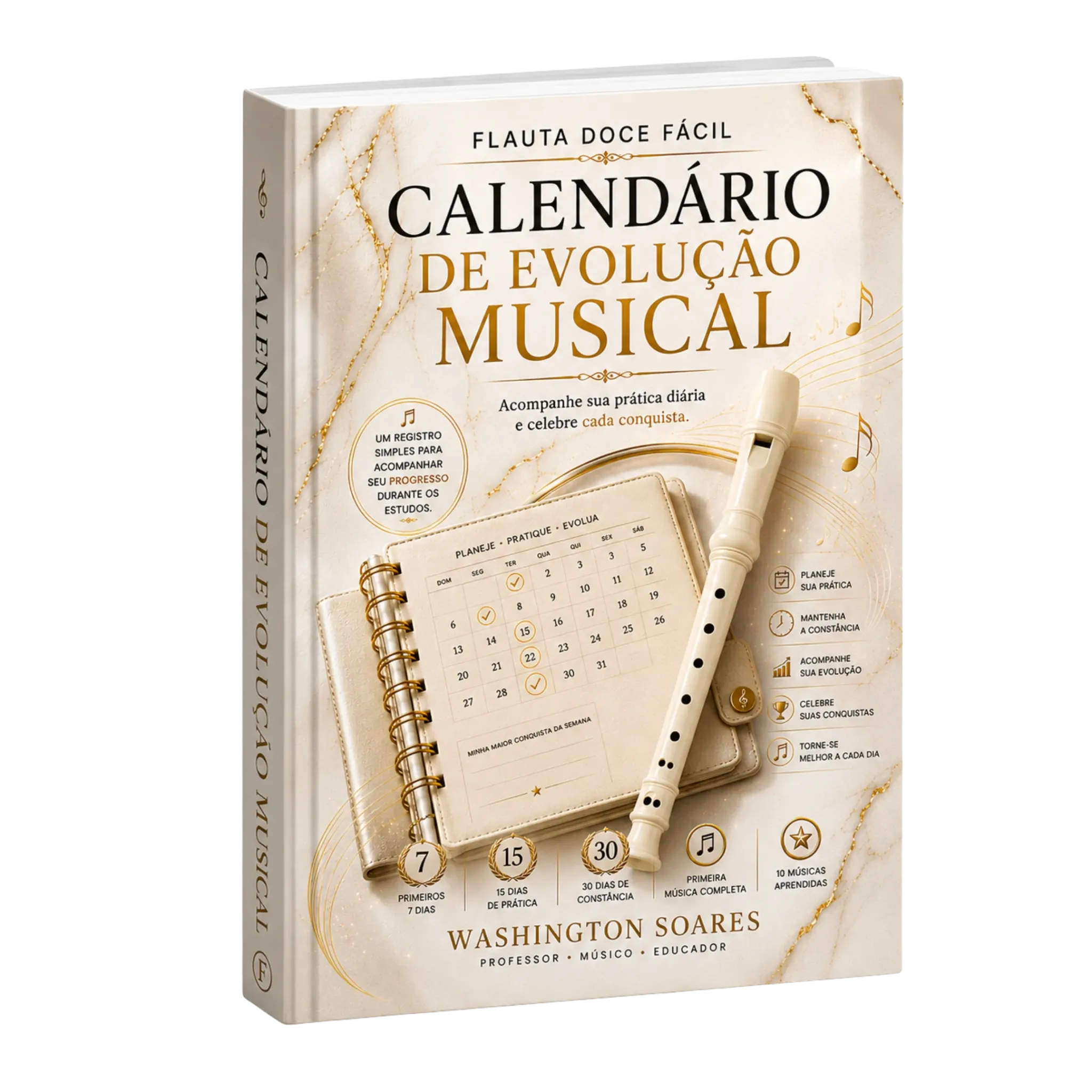 Capa de Calendário de Evolução Musical