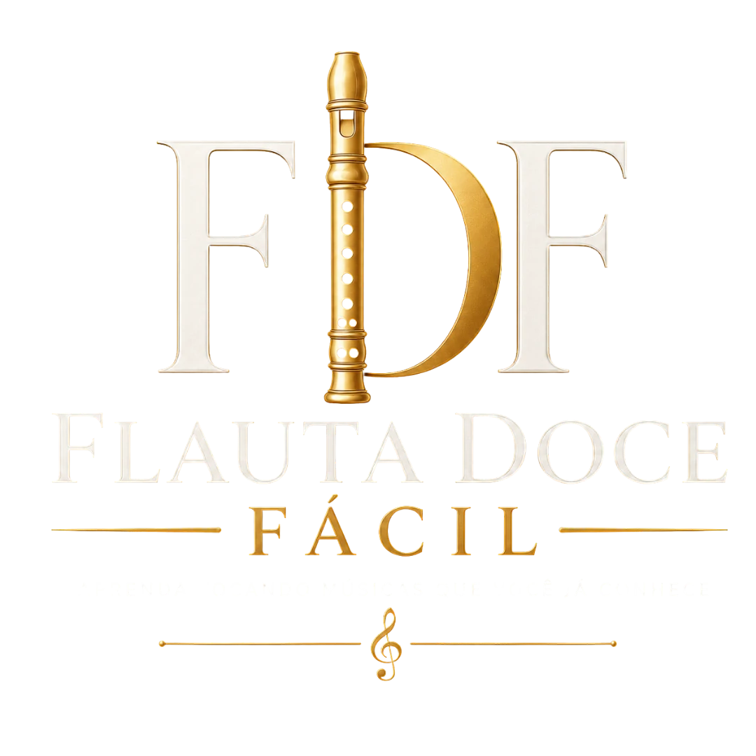 Logotipo Flauta Doce Fácil