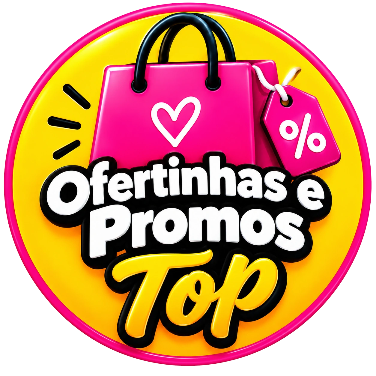 Logo Ofertinhas e Promos Top